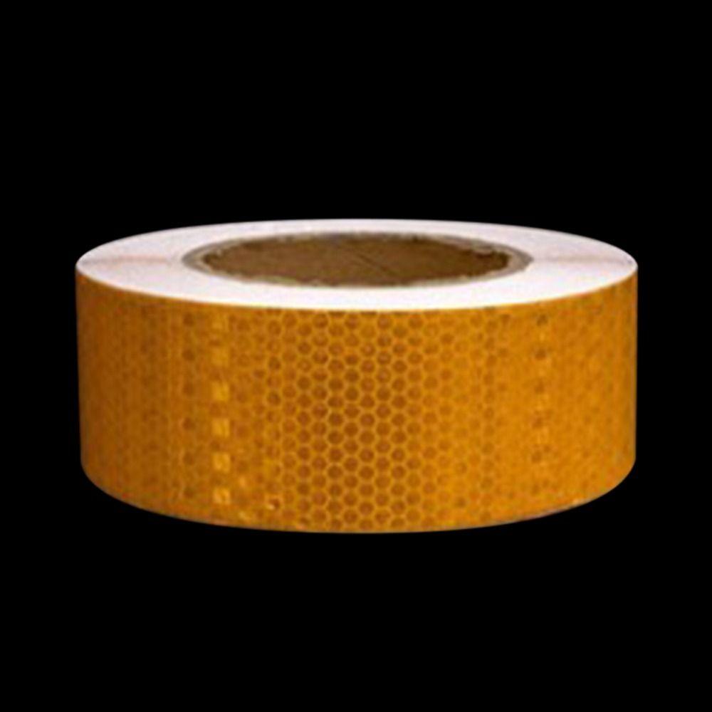 Пленка самоклеящаяся предупреждающая лента предупреждающая полоса светоотражающая лента для автомобиля безопасная наклейка-отражатель для автомобиля