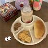 "Innovative Solo Meal Plate: Healthy Breakfast & Snack for Students and Kids"