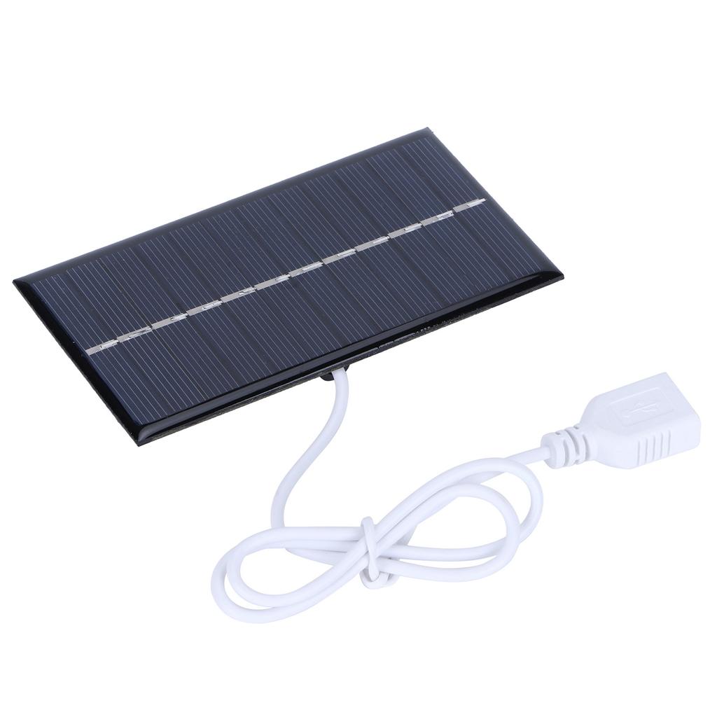 1W 6V Solar Panel Polysilicon DIY Solar Charging Board for Toys Lamps Water Pumps