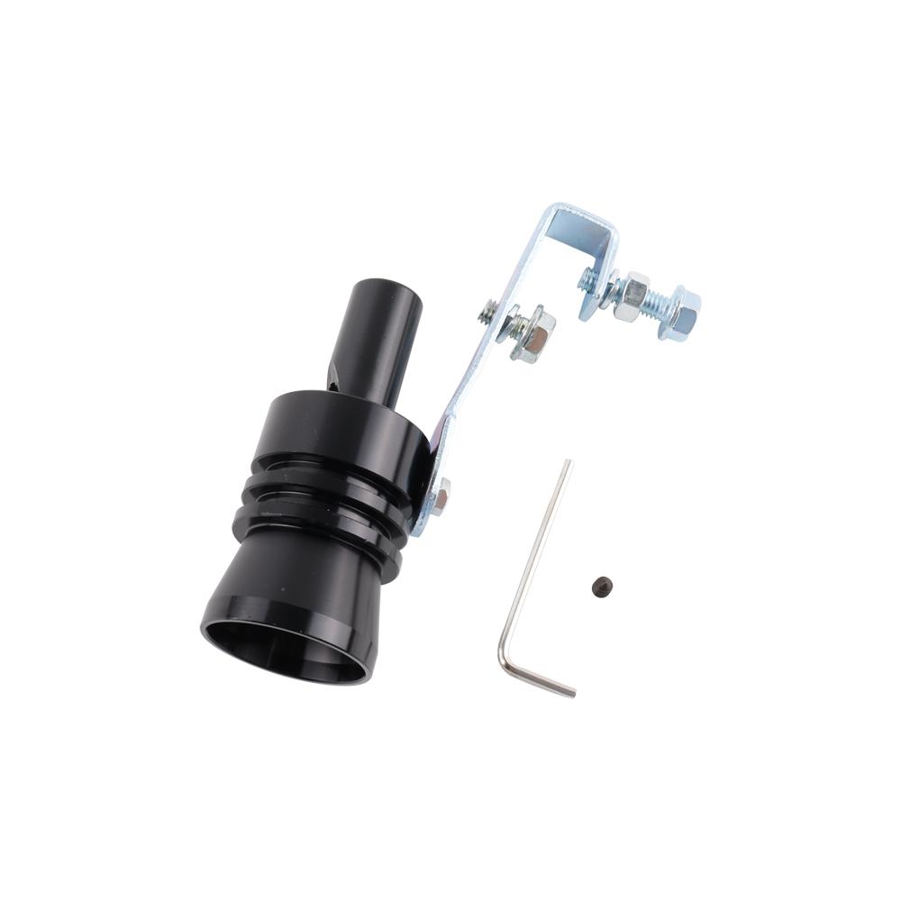 Мотоцикл выхлопной автомобиль поддельный турбо свисток труба звук глушитель продувочный клапан универсальный симулятор