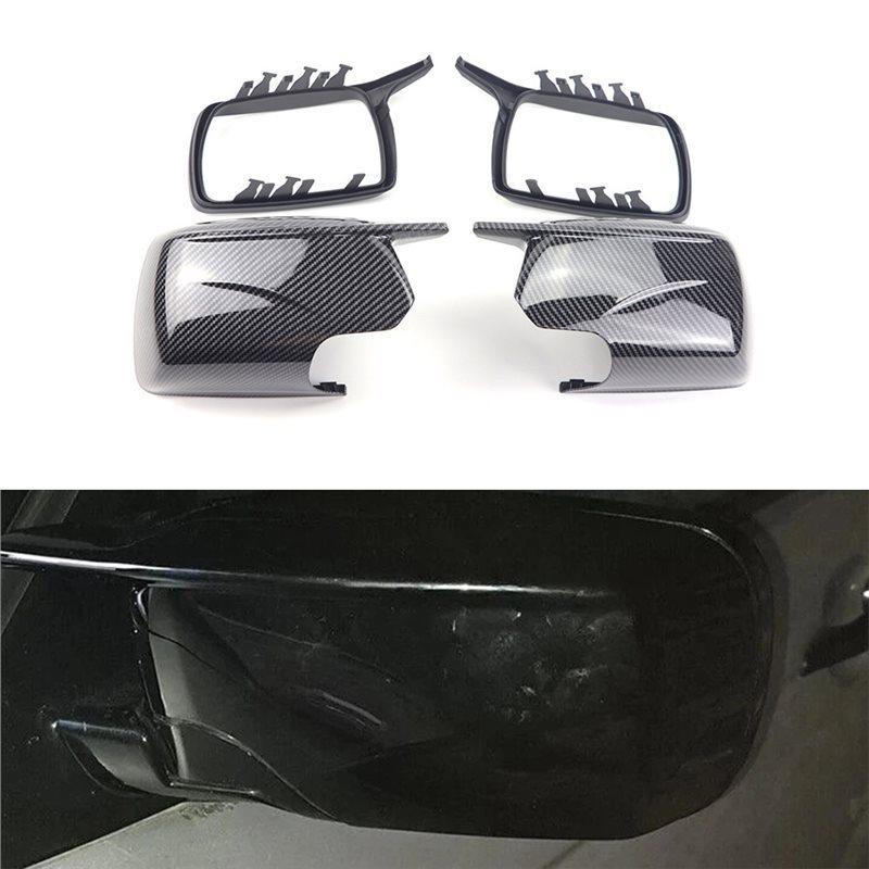 High Quality Carbon Fiber For BMW X3 E83 2003-2010 Replacement Rearview Side Mirror Covers Cap