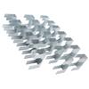 20pcs Metal Stud Shoes for Single Wood Studs Fits Up to 2?1/2 Inch Pipes Extra Support Wood Stud