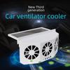 Solar-Powered Car Cooling and Exhaust Fan