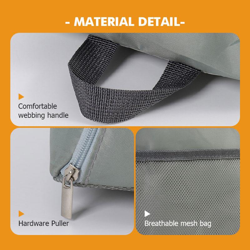 PODV6 For KIA Luggage Organizer Set Zipper Foldable Shoes Storage Bag Travel Accessories Cerato Soul Venga Forte Spectra Sedona Niro