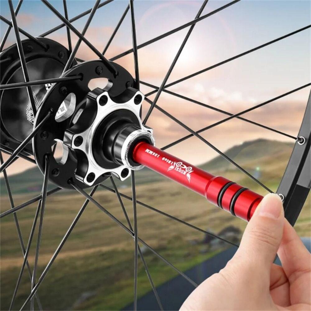 Aluminum Zinc Zinc Alloy Bike Barrel Shaft Hub Quick Release Conversion Shaft Bike Front Rear Wheel