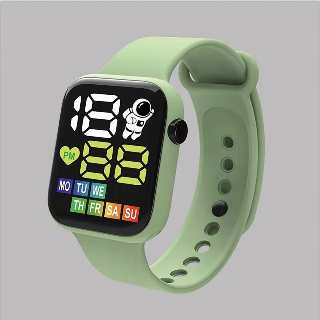 Children's Sports Watch Display Week Suitable For Outdoor Electronic Watch For Students
