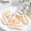 50Pcs Shell Cowry with Gap DIY Bracelet Necklace Anklet Ornament Jewelry Decor