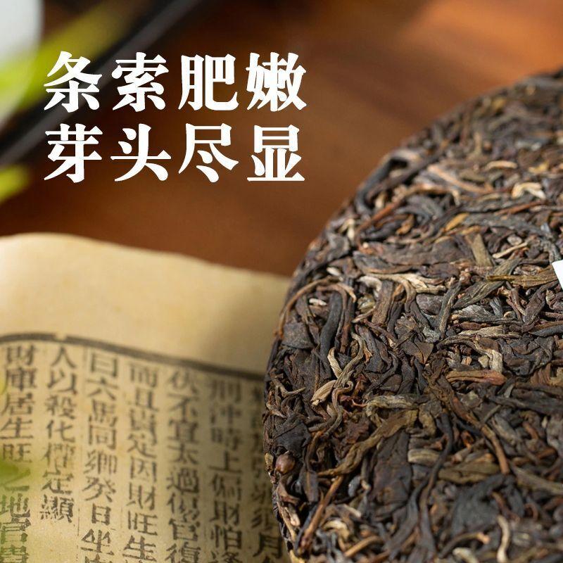 Чай Yunnan Xigui Древнее дерево Пуэр Весенний чай 357г