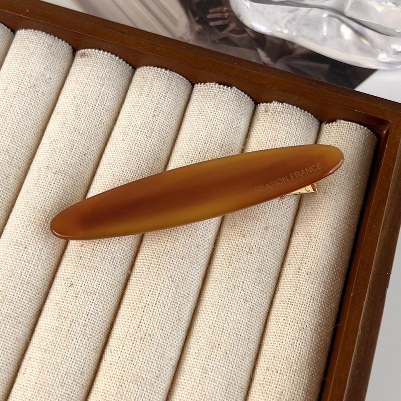 Полая квадратная заколка для волос с уксусной кислотой, черно-белая заколка для утиного клюва в шахматном порядке, заколка для утиного клюва для девочек, заколка для утиного клюва с цветочным рисунком, заколка для боковой челки