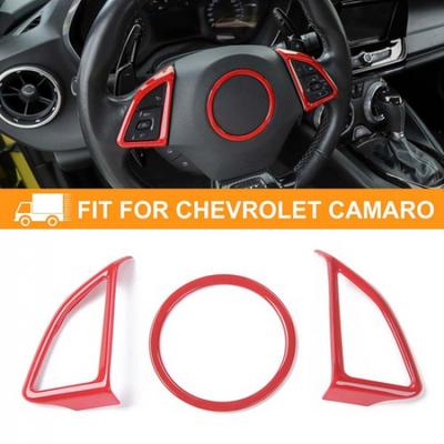Декоративная накладка на рамку рулевого колеса, аксессуары для 2017+ Chevrolet Camaro