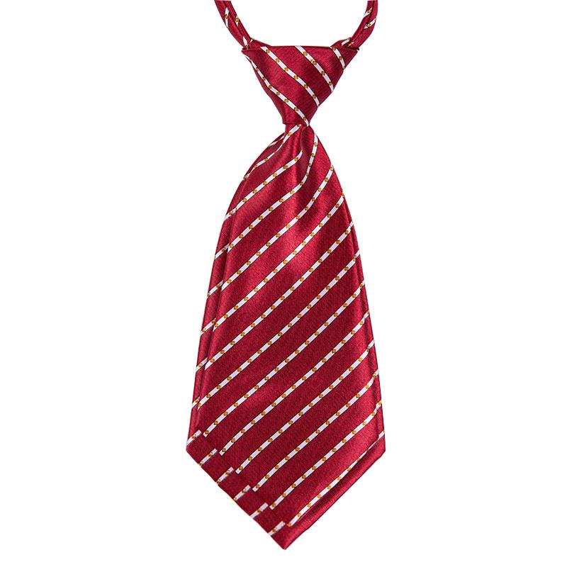 Детский галстук в полоску для школьной формы и офисной одежды