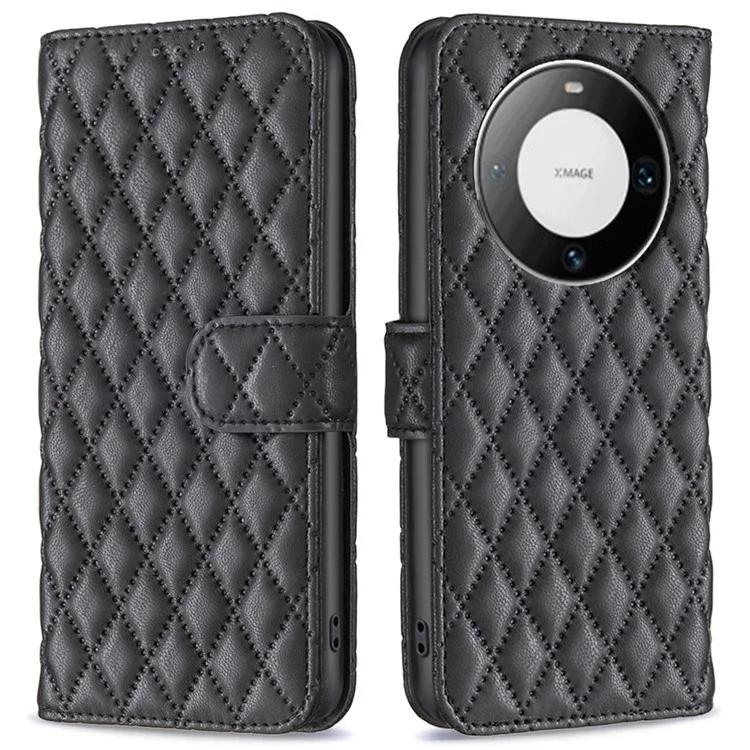 BF Style-14 для Huawei Mate 60 Pro / Mate 60 Pro чехол для телефона с принтом кожаный чехол-кошелек-подставка