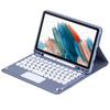 Совместимо с Samsung Galaxy Tab A11: Чехол со слотом для стилуса и круглой крышкой, Bluetooth-клавиатура для 8,7-дюймового планшета.