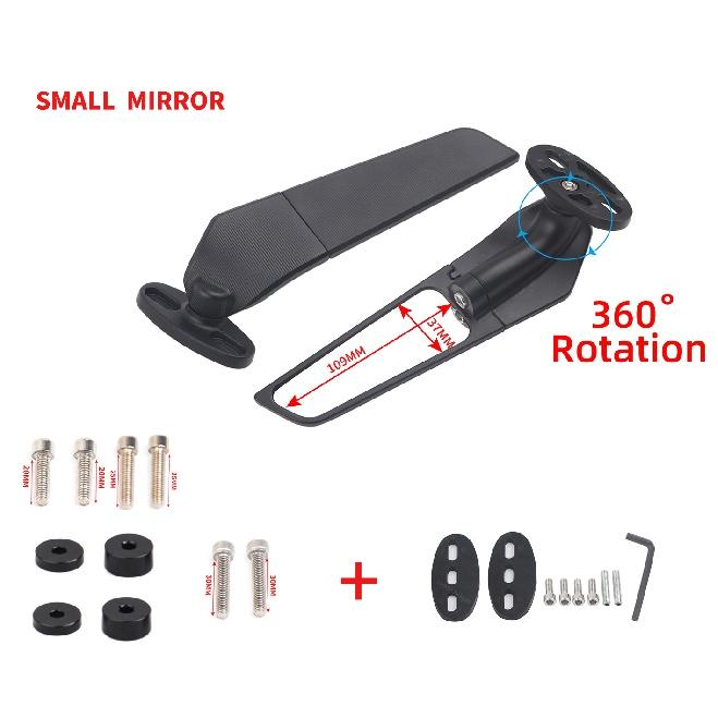 Для Honda CBR650R F CBR1000RR CBR600RR CBR 250R 300R 400RR 500R мотоциклетное зеркало модифицированное ветрокрыло вращающееся зеркало заднего вида