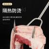 Stainless Steel Extended Pear Blossom Wood Meat Hook Specialized Claw Hook Barbecue Fork Multi-purpose Steel Fork