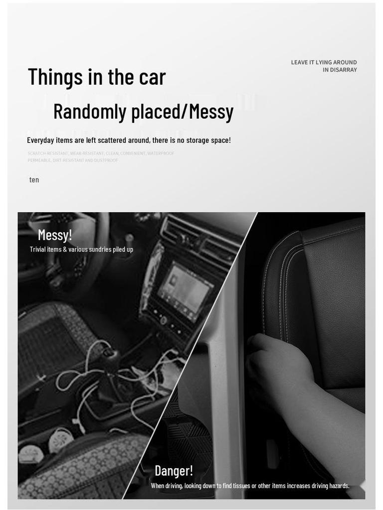 Многофункциональный автомобильный органайзер: Телефон, Ключи, Подстаканник и Портсигар