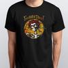 Grateful Dead Череп Логотип Графический Унисекс 100% Хлопок Футболка Мужские Футболки Топ S M L XL XXL 3 4 XL Черный