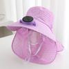 USB Charging Sun Cap Anti-UV Cooling Fan Hat Sunscreen Cap Fisherman Hat  Summer Season