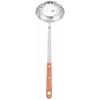 Shimotori Seisakusho Packerwood Perforated Ladle, Medium, Stainless Steel with Wooden Handle, Made in Japan