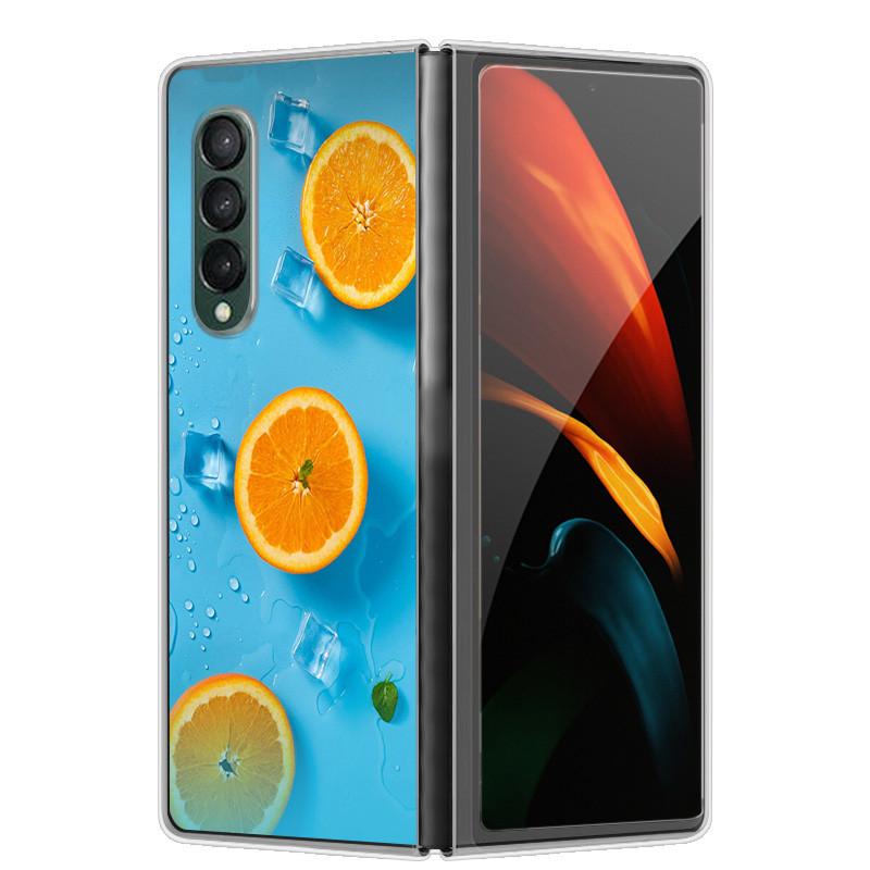 Чехол для Samsung Z Fold 5 Милый Модный Жесткий Прозрачный Чехол для Телефона для Samsung Galaxy Z Fold5 5G ZFold 4 6 5G Защитный Чехол ZFold6