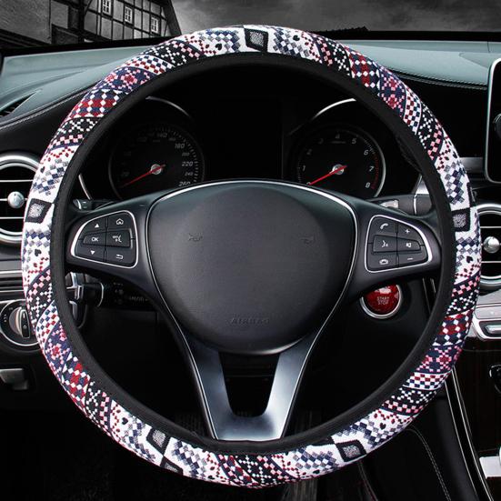 Stylish Steering Wheel Cushion Anti-scratch Universal Easy Installation