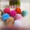 Colorful 5cm Faux Rex Rabbit Fur Ball for DIY Jewelry, Clothing, and Shoe Hat Decoration