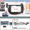 For 2008-2013 HONDA FIT JAZZ 10inch 2 Din Car Stereo Radio Android Frame Panel Fascia Cable Video Harness Adapter Decoder Canbus Radio Accessories 4