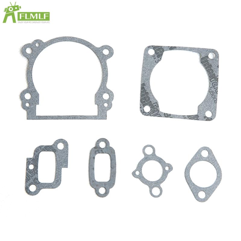 Engine Gasket Set 23cc 26cc 29cc 30.5cc 32cc 36cc 45cc Fit for 1/5 Hpi Rofun Rovan Km Baja Losi FG GoPed RedCat Rc Car Toy Parts