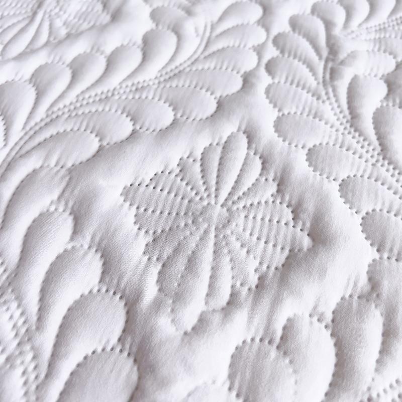 Водонепроницаемое хлопковое покрывало, мягкое, приятное для кожи покрывало для кровати, нескользящее покрывало с эластичной лентой, простыня на подкладке для кровати