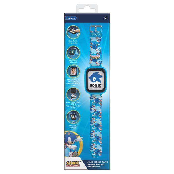 Lexibook, Montre Sonic, Appareil Photo Selfie, écran Tactile HD, Caméra 720p, MP3, Haut-Parleur, Dictaphone, Podometre, 5 Jeux