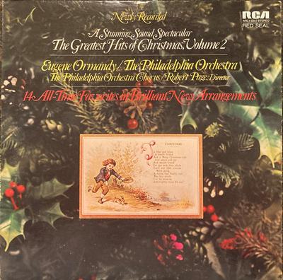 LP Пластинка ЮДЖИН ОРМАНДИ / ФИЛАДЕЛЬФИЙСКИЙ О - Лучшие Рождественские Хиты: A C ARL10257 RCA RED SEAL 1972 США Классика Б/У