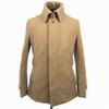 TORNADO MART Short Wool Coat Outerwear/Men’s M/Camel/Hidden Buttons, Center Vent, Side Pockets(USED)