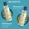 KHADI NATURAL Green Apple Hair Cleanser + Conditioner 210ml For Healthy Shiny Hair Care