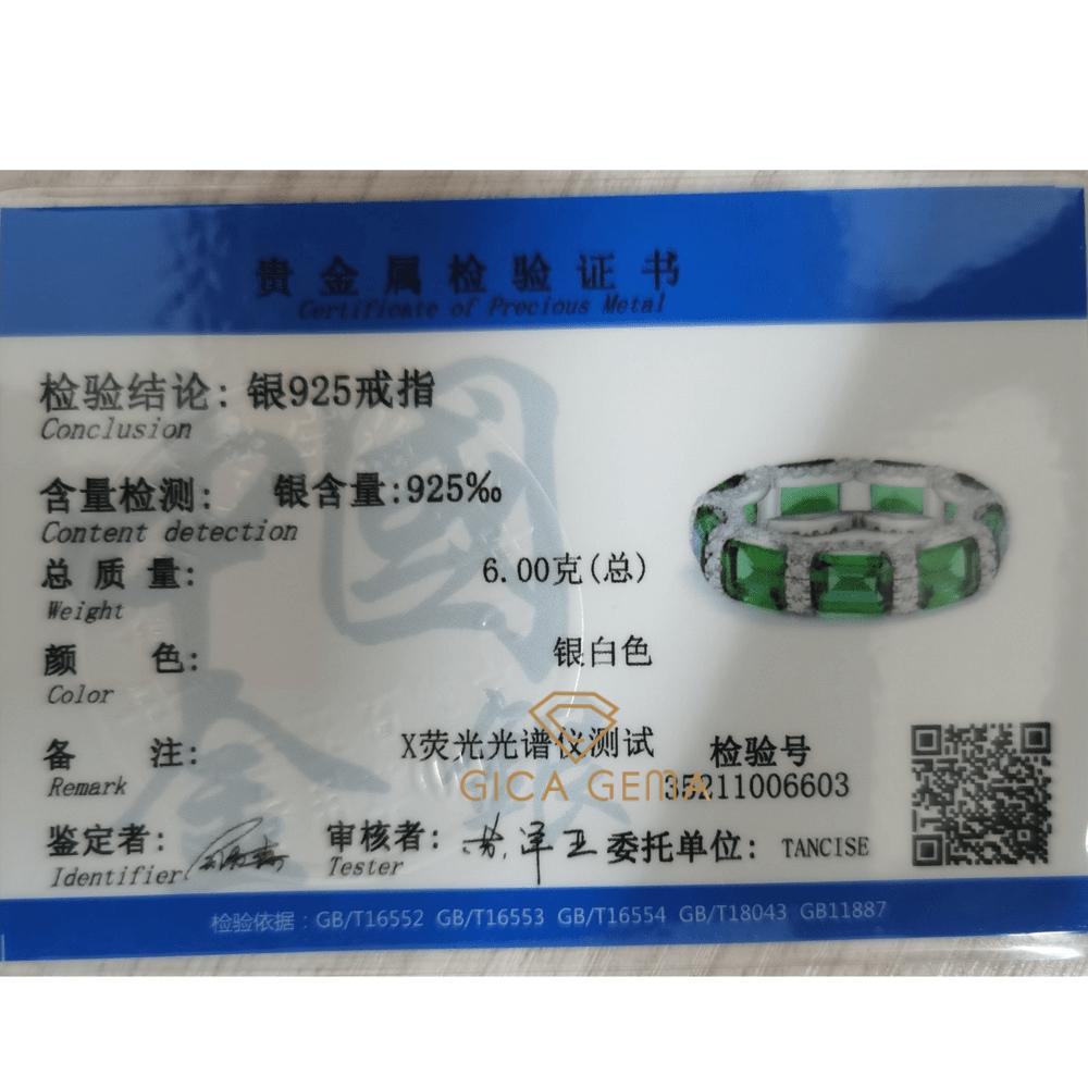 Gica Gema Кольцо из стерлингового серебра 925 пробы, светлое, роскошное, High Sense, 5*7 мм, с цирконами для женщин, свадебное, помолвочное, вечерние, ювелирные украшения