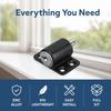 Black Window Safety Lock Zinc Alloy Door Window Lock Safety Door Lock  Home