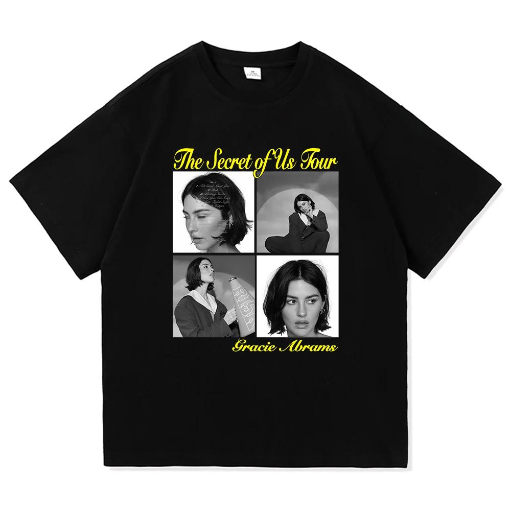 Gracie Abrams The Secret of Us Tour Black T-Shirt