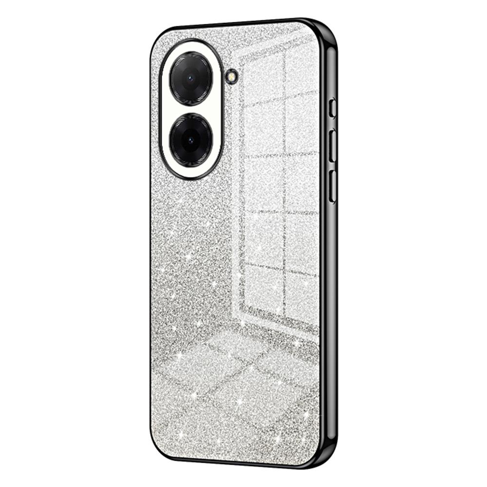 For Xiaomi Redmi A5 4G (171.7mm)/Poco C71 4G Case Electroplating Gradient Glitter TPU Phone Cover