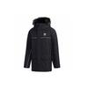 Originals Long Sleeve Hooded Down Jacket Winter Men Outerwear Black FL1417