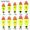 Long/oval Plastic Cat Fish Eva Foam Bobber Ball Boia Fishing Float