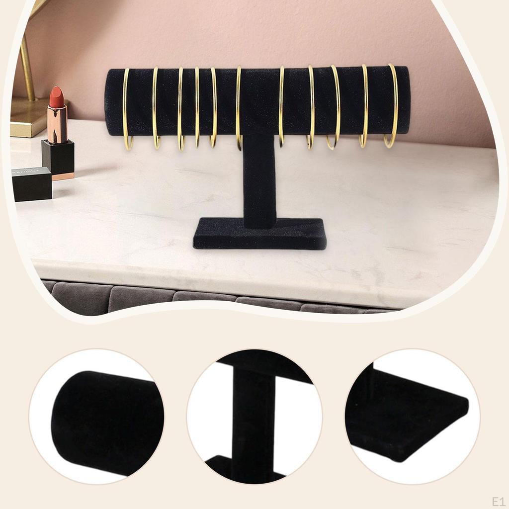 Bangle Bracelet Display Stand Jewelry Storage Organizer Elegant Multipurpose Watch Rack Holder