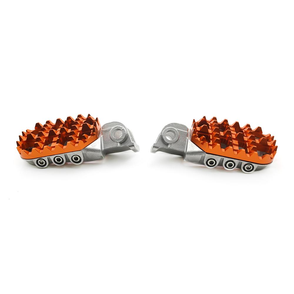 Для EXC EXC-F XC SX SX-F 50 125 250 350 450 525 530 660 950 990 Подножки Мотоцикл Алюминиевые Подножки Педали Отдых Подножка