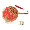 Decorative with Pendant Chinese Wedding Hand Bouquets Bridal Group Fan Chinese Fan Embroidery Fan