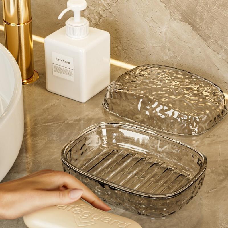 Портативный контейнер для мыла для путешествий, коробка для хранения мыла, роскошная нескользящая коробка для слива мыла, держатель для мыла