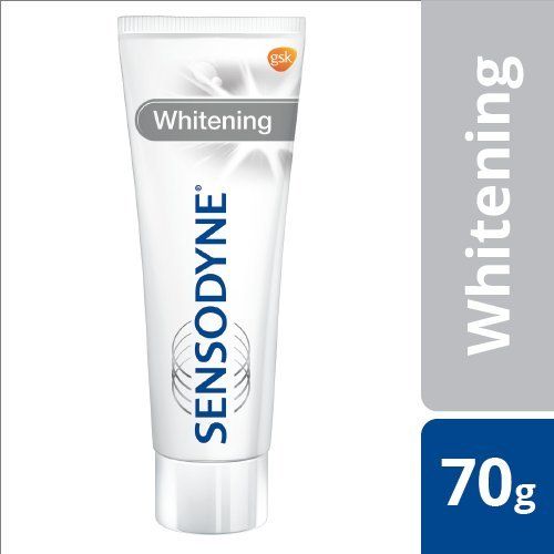 Зубная паста Сенсодин: для отбеливания зубов (70 г), Sensodyne Whitening Toothpaste,  Glaxo Smith Kline