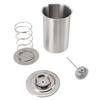 Ham Maker Large Capacity Multifunction Stainless Steel Meat Press with Thermometer for Making Health