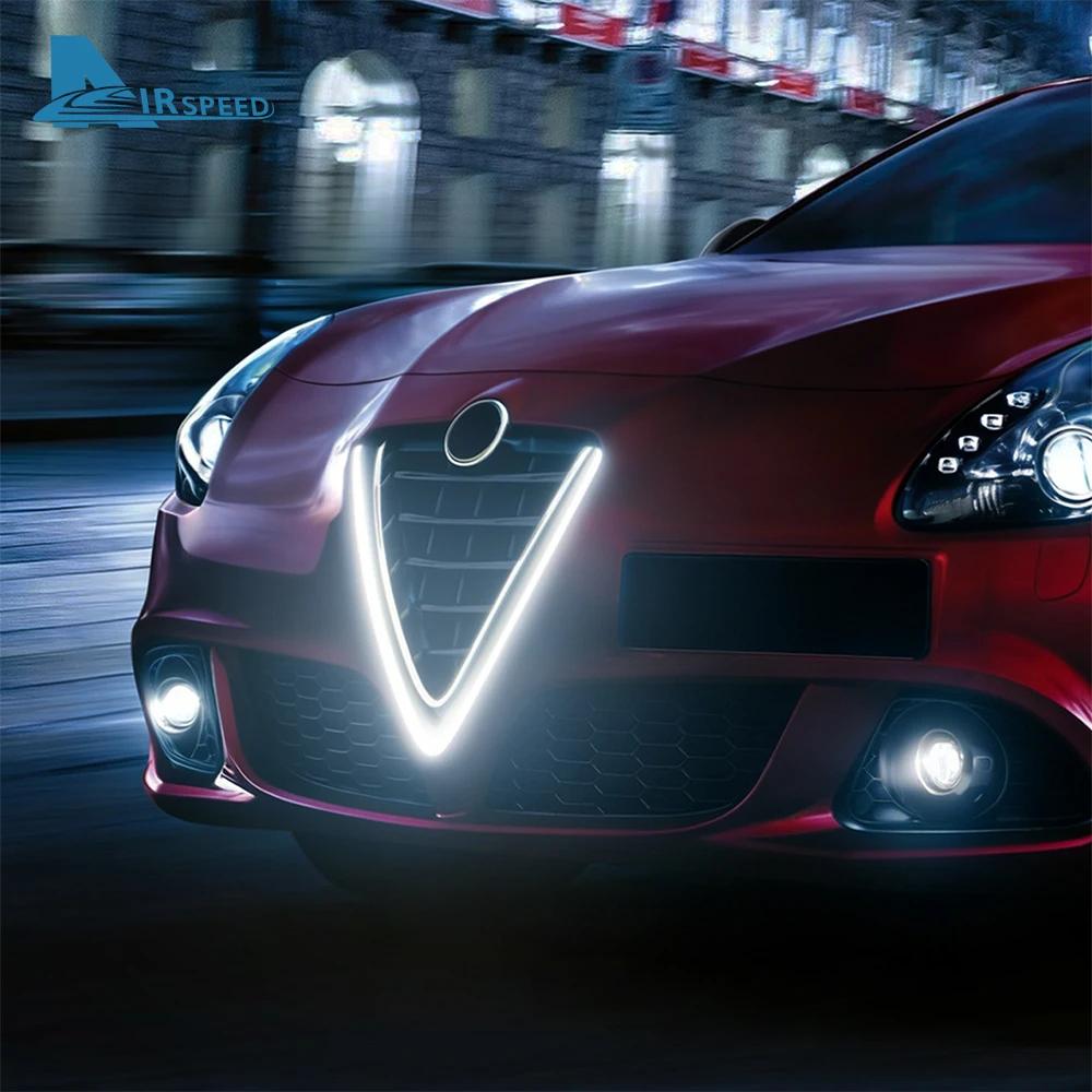 12V Car Front Grille LED Light Strips for Alfa Romeo Giulietta 2010 2011 2012 2013 2014 2015 2016 Accessories Car Styling