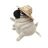 Kawaii Plush Toys 15cm Dog the Elf Fat Pug Sitting Pug Dogs Toy Stuffed Dolls for Kids Children Birthday Gift Dolls