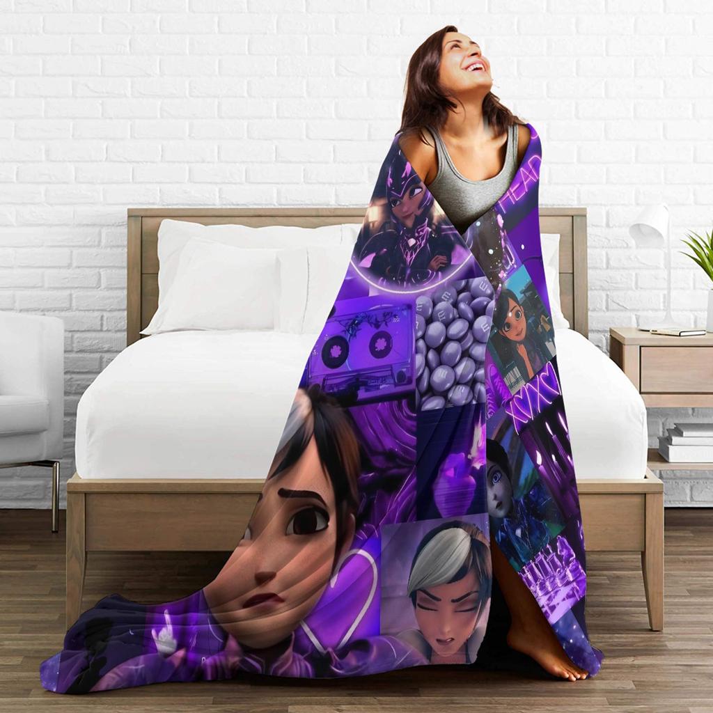 Trollhunters Tales Of Arcadia Blanket Quality Soft Warm Bedding Throws Winter Camping Home Decor Comfortable Bedspread