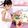 Puzzle Toy 6-in-1 Multicolored Wooden Multifunctional Beetle Early Education Toys