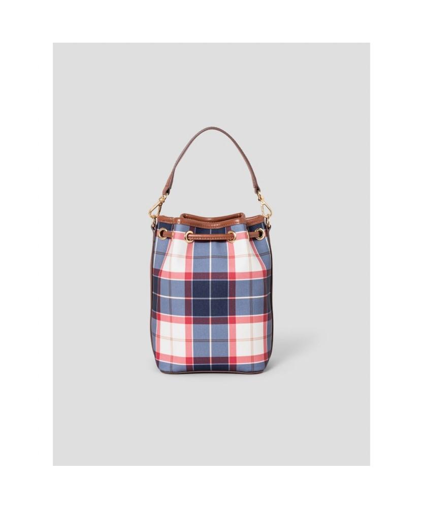 Beanpole Accessory Core Check Pvc Drawstring Bag Red